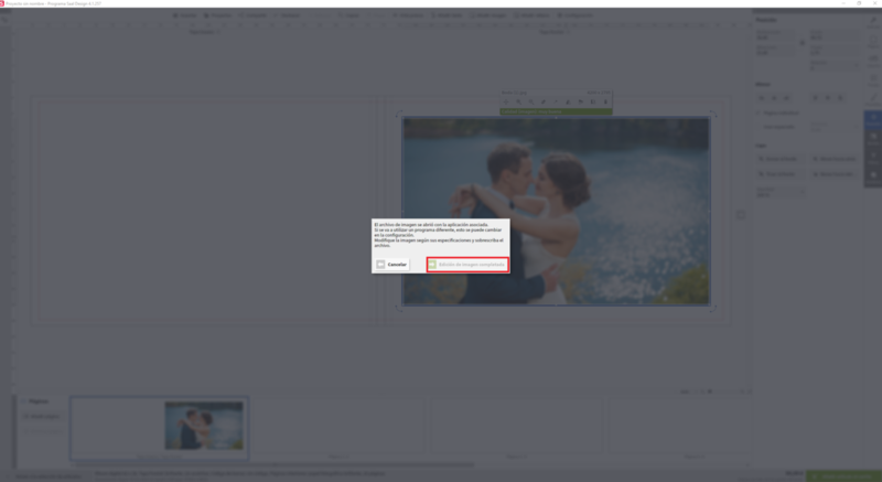 Cómo vincular el software con un editor gráfico externo